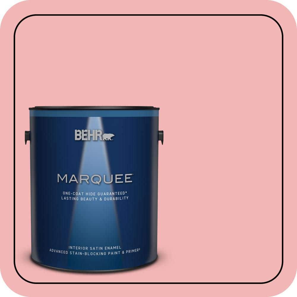 BEHR MARQUEE 1 gal. #P170-2 Old Flame Satin Enamel Interior Paint & Primer