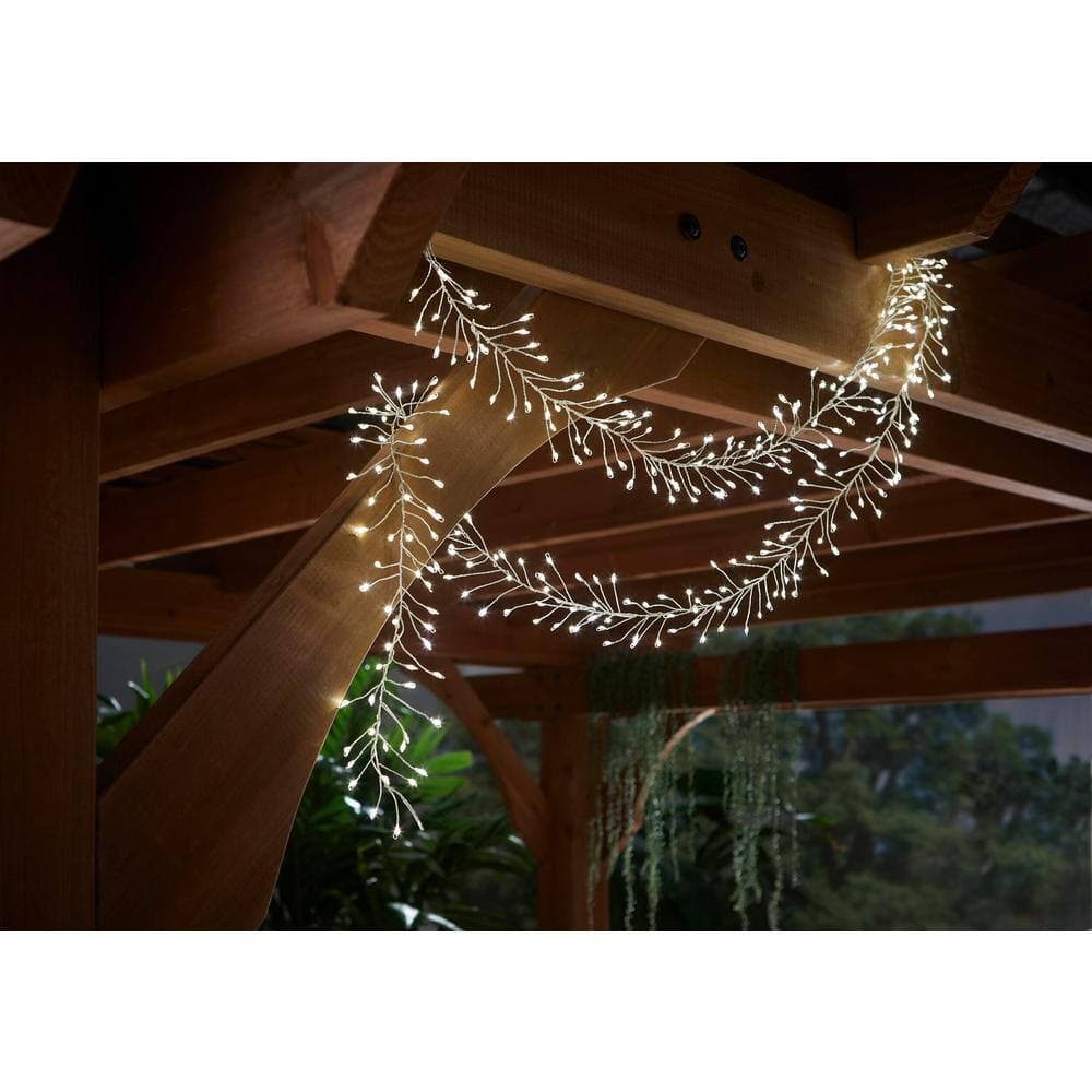 Indoor/Outdoor 6 ft. Plug-in Micro Bulb LED Firecracker String Lights with 8 Functions (3)