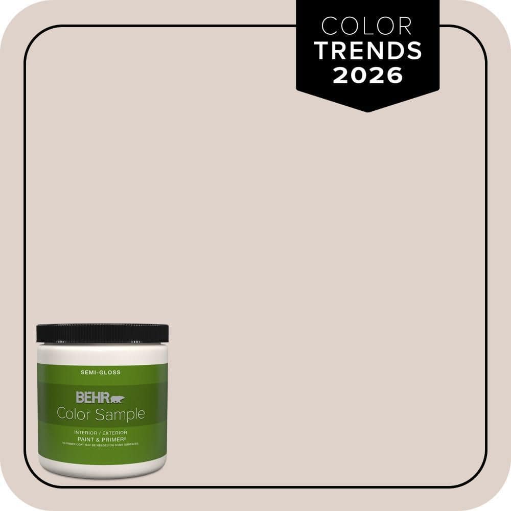 BEHR PREMIUM PLUS #N150-1 Mocha Ice Enamel & Primer Color Sample (1)