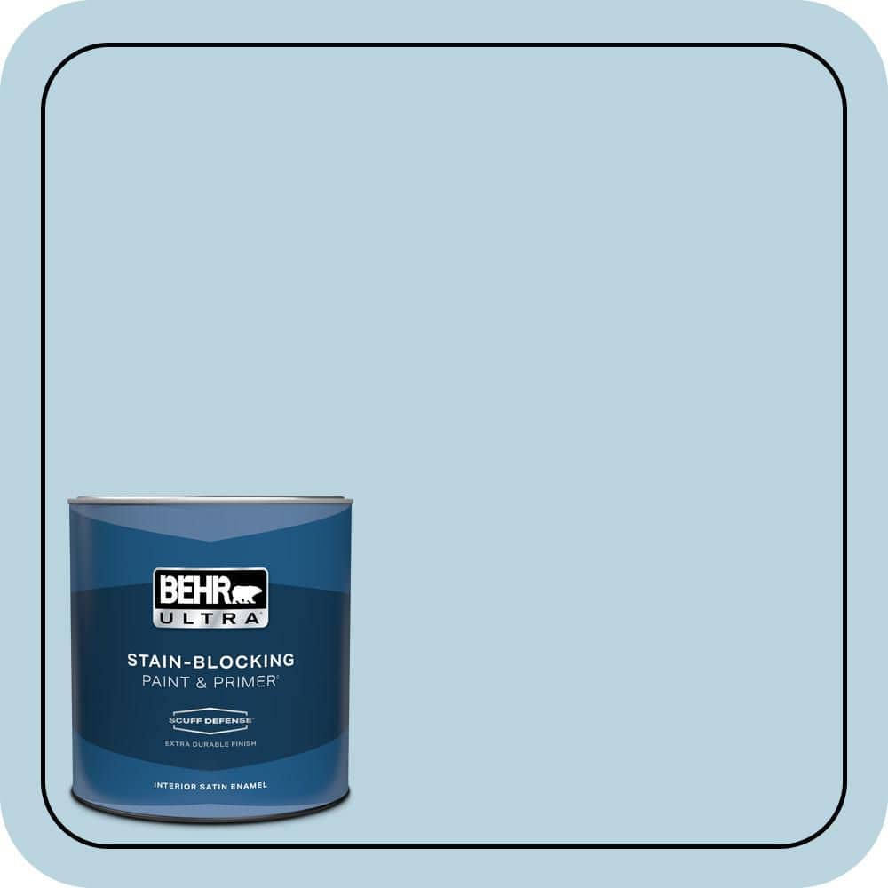 BEHR ULTRA 1 qt. #PPU14-16 Millstream Extra Durable Satin Enamel Interior Paint & Primer