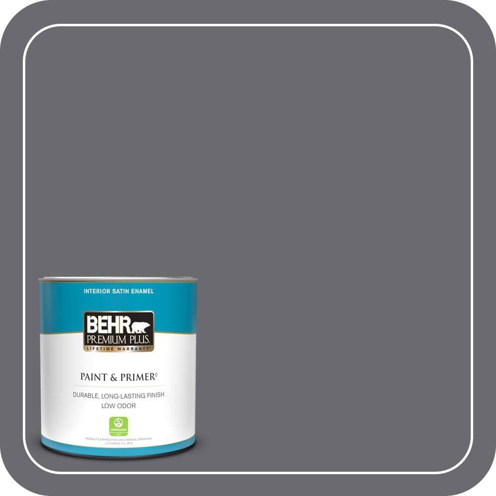 BEHR PREMIUM PLUS #T16-15 Charcoal Plum Enamel Low Odor & Primer
