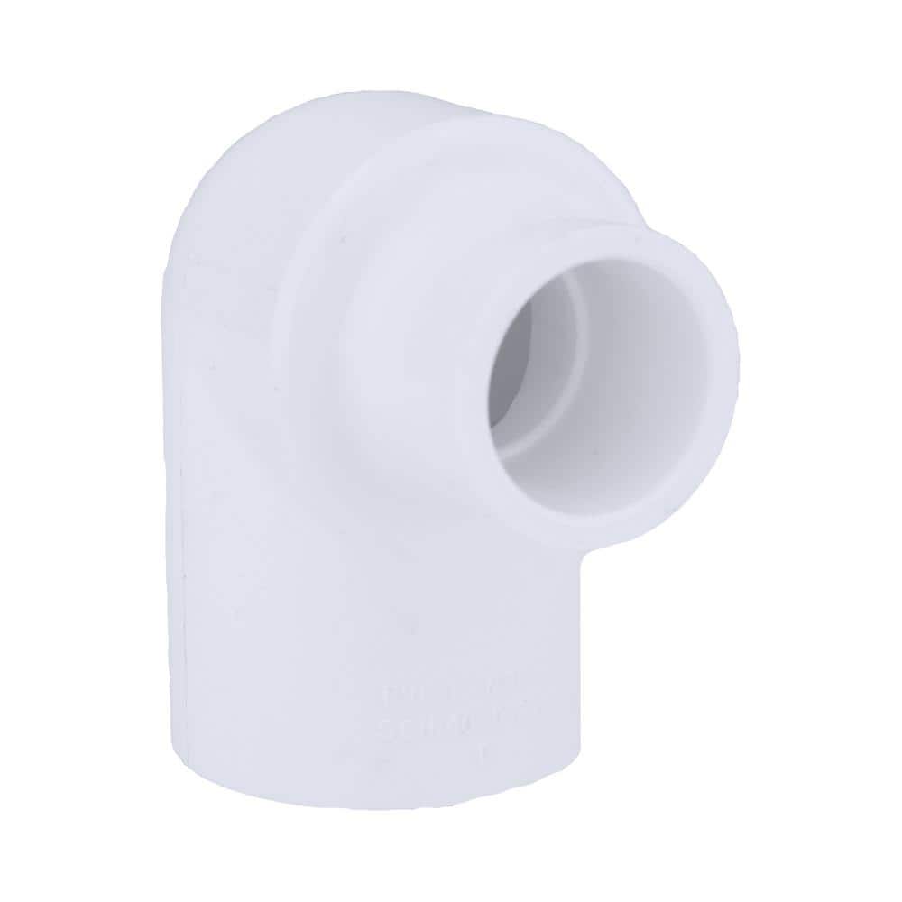 Charlotte Pipe 1 in. x 1/2 in. PVC Sch 40 90° Red S x S Elbow (1)