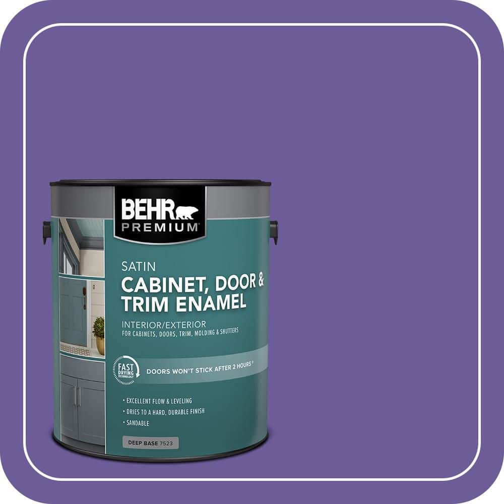 BEHR PREMIUM 1 gal. #P560-6 Just a Fairytale Satin Enamel Interior/Exterior Cabinet, Door & Trim Paint