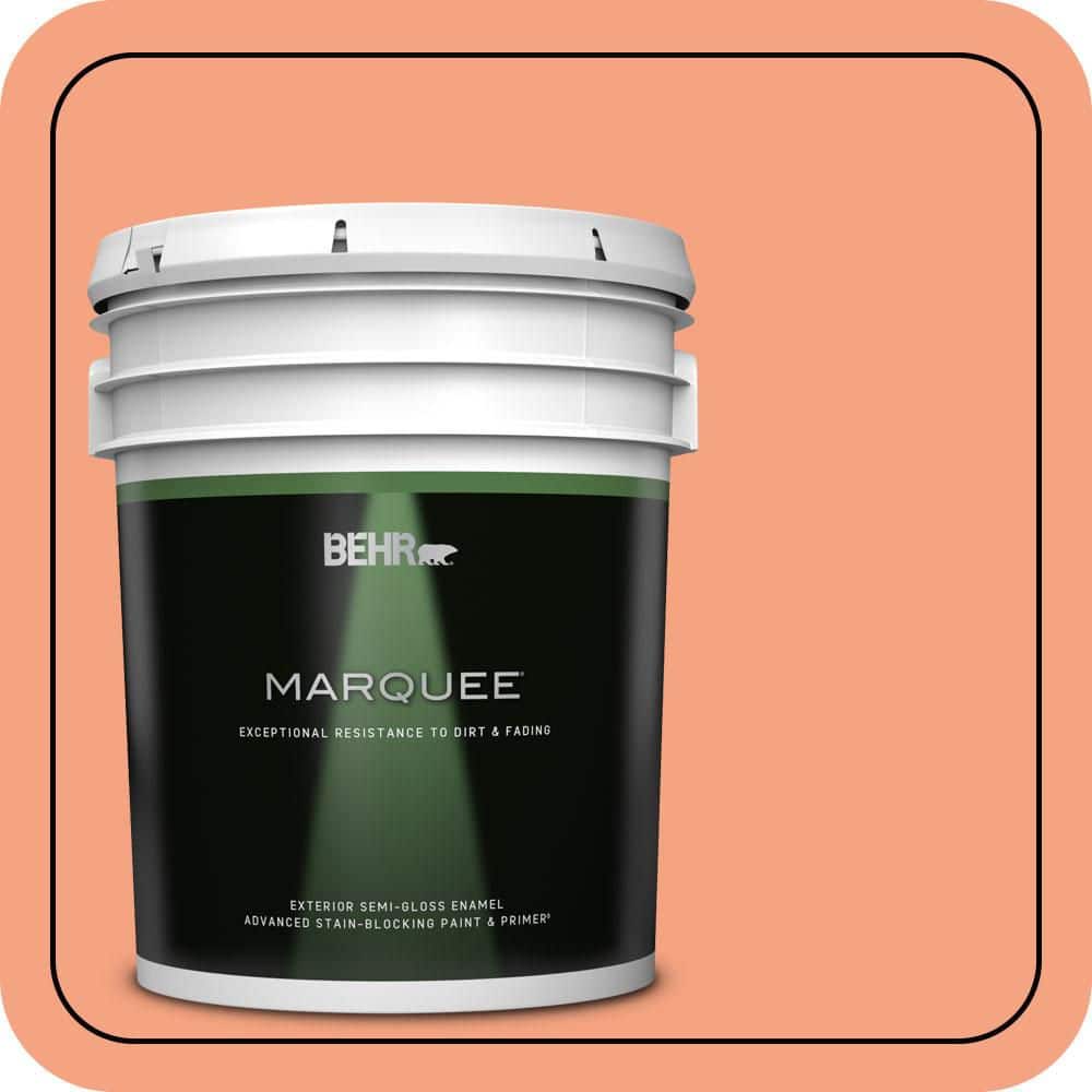 BEHR MARQUEE 5 gal. #P190-4 Siren Semi-Gloss Enamel Exterior Paint & Primer
