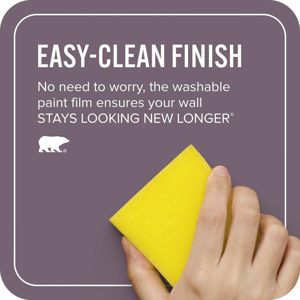 BEHR ULTRA 1 gal. #680F-6 Shy Violet Extra Durable Flat Interior Paint & Primer (4)