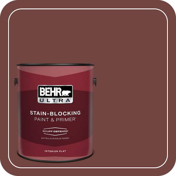 BEHR ULTRA 1 gal. #MQ1-19 Dressed To Impress Extra Durable Flat Interior Paint & Primer (2)