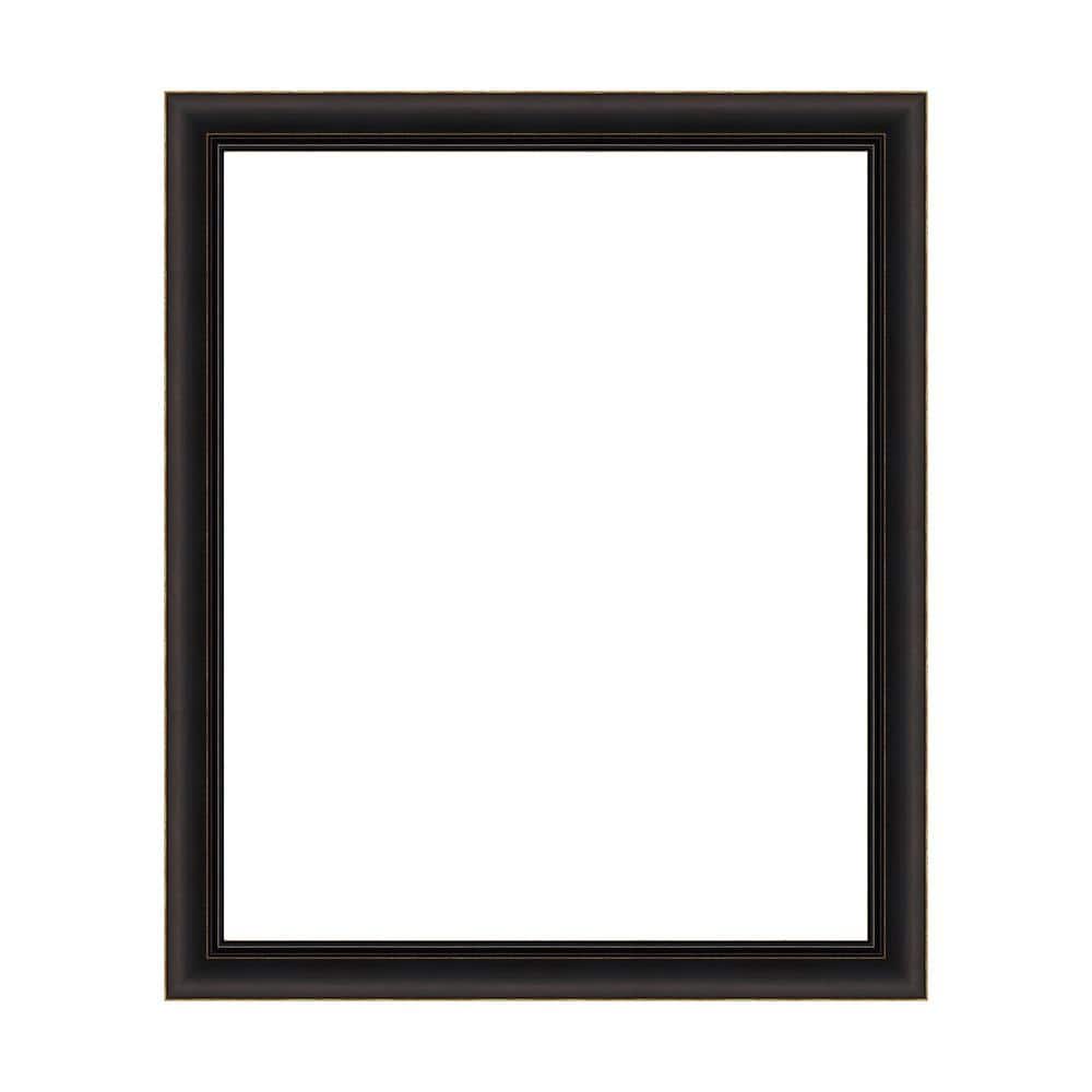 Amanti Art Mirror Makeover Trio Oil Rubbed Bronze 31.25 in. W x 37.25 in. H Bathroom Mirror Frame Border Kit-Fits a 30 x 36 Mirror (1)
