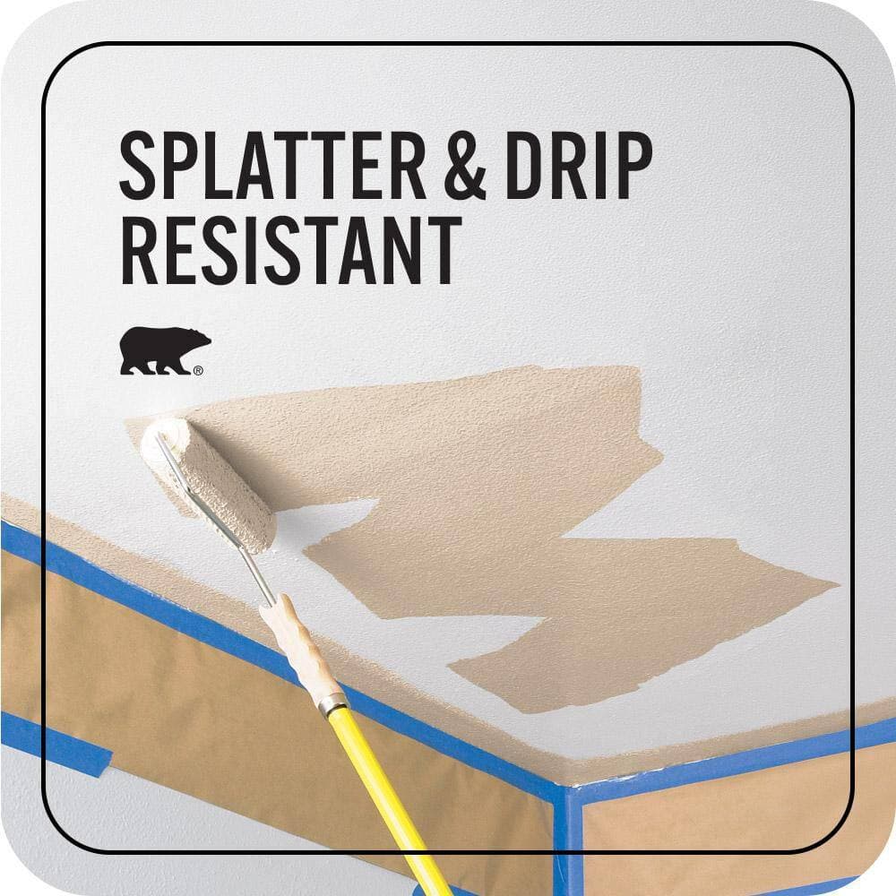 BEHR PREMIUM PLUS 1 gal. #PPU4-08 Plateau Ceiling Flat Interior Paint & Primer (4)