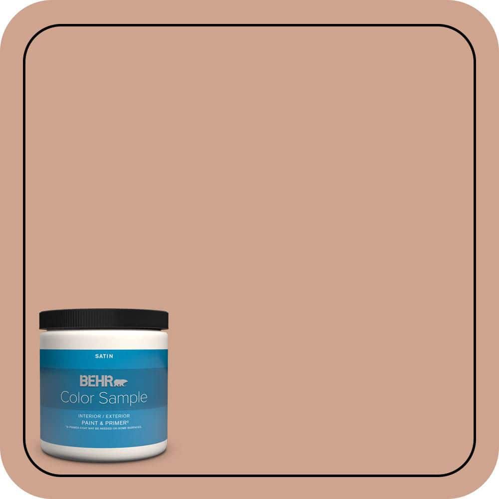 BEHR PREMIUM PLUS #230F-4 Autumn Malt Enamel Interior/Exterior Paint & Primer Color Sample (1)