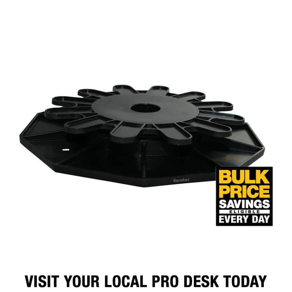 Eurotec Deck Support Plastic Adjustable Pedestal PRO XS (20-Pieces/Package) (2)