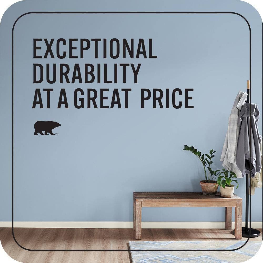 BEHR PREMIUM PLUS #S520-3 Perfect Landing Enamel EcoMix Plant-Based & Primer (4)