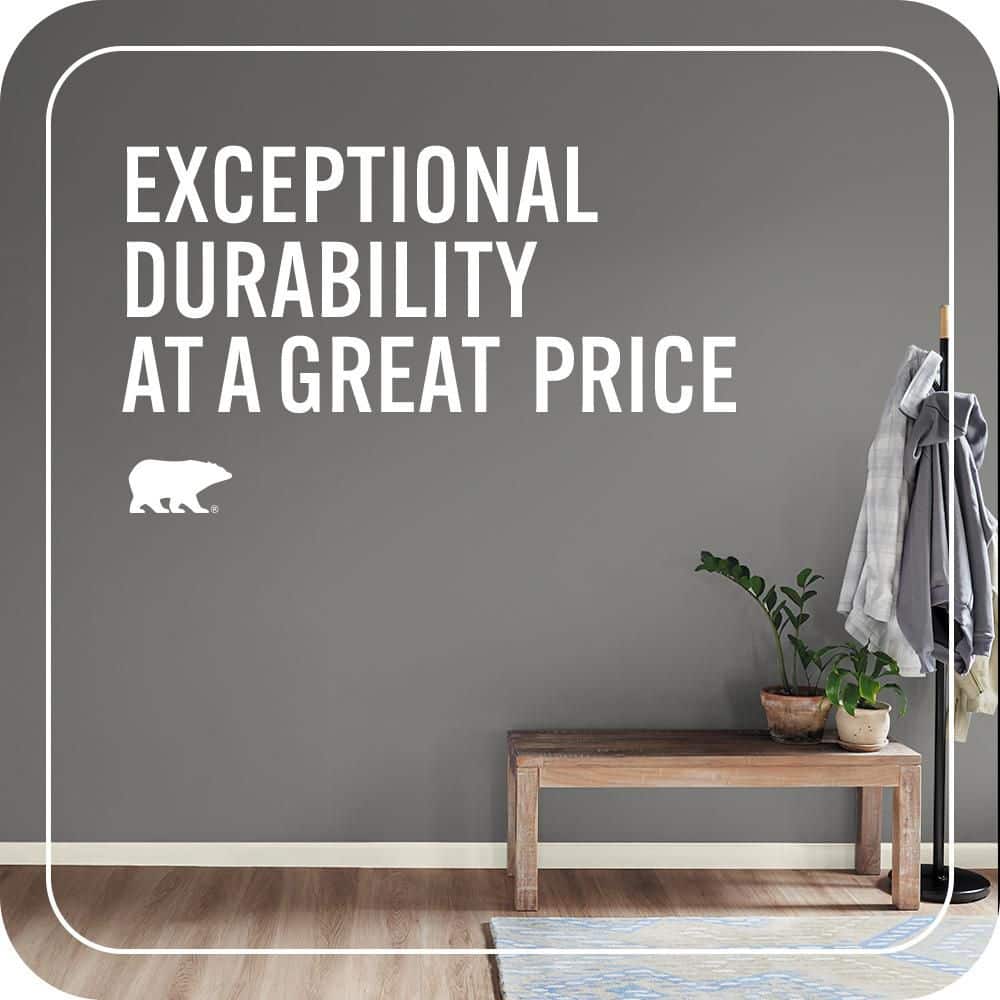 BEHR PREMIUM PLUS #780F-6 Dark Granite Enamel EcoMix Plant-Based & Primer (4)