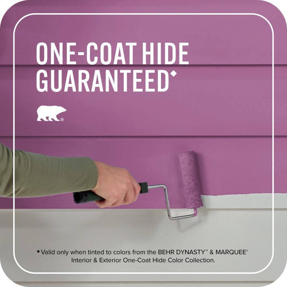 BEHR MARQUEE 1 gal. #P110-6 Wild Berry Flat Exterior Paint & Primer (3)