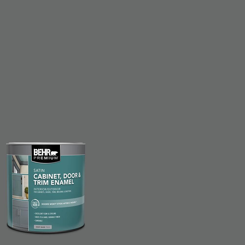 BEHR PREMIUM #PPU26-02 Enamel Interior/Exterior Cabinet, Door & Trim Paint (1)