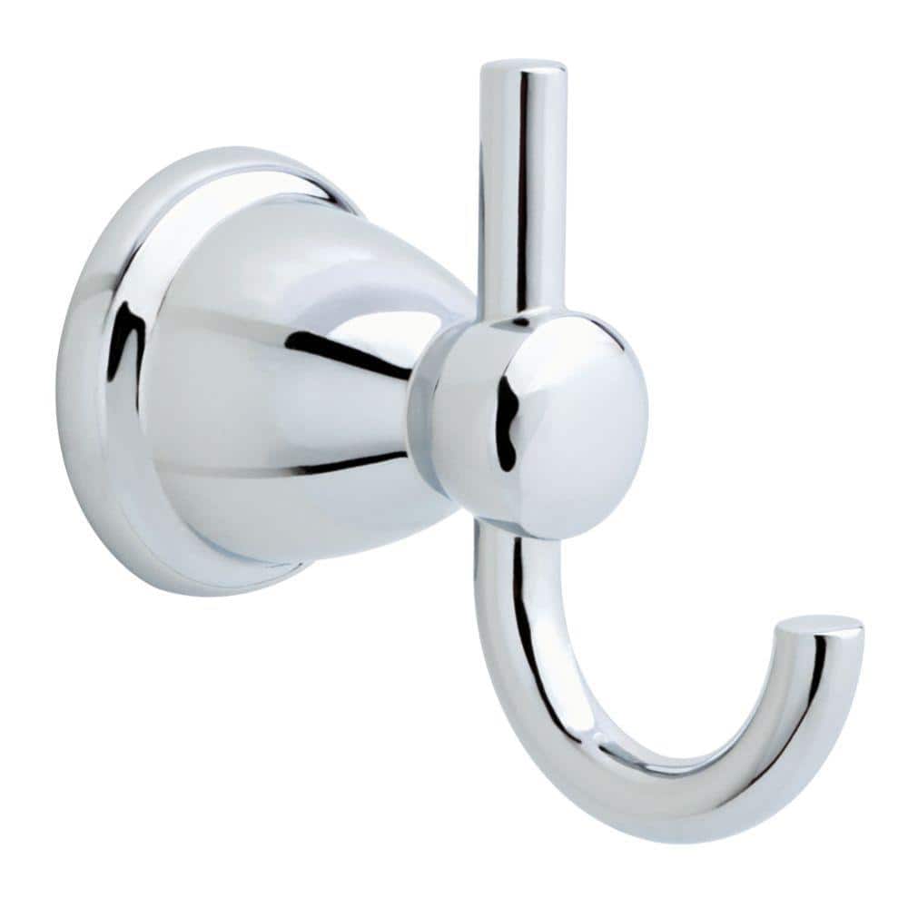 Franklin Brass Kinla J-Hook Towel Hook Bath Hardware Accessory in Polished Chrome