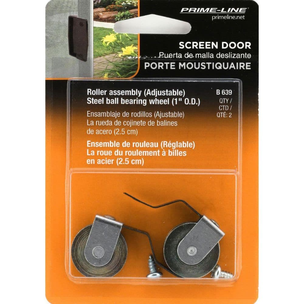 Prime-Line 1 in., Screen Door Tension Spring with Roller, Academy (2-pack) (3)