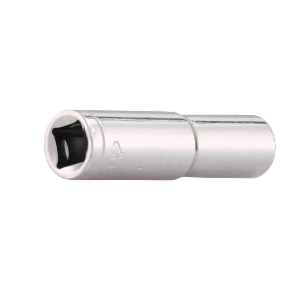 Husky 3/8 in. Drive 7/16 in. 6-Point SAE Deep Socket