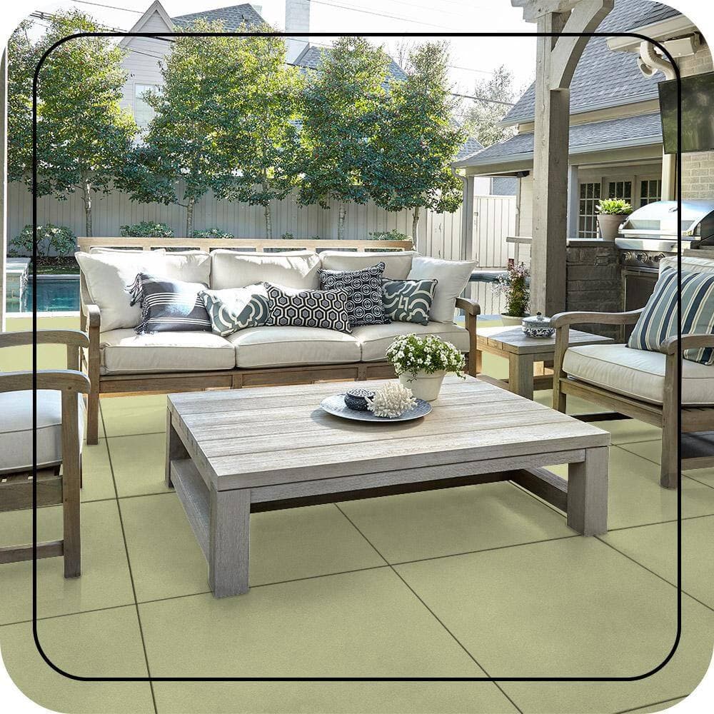 BEHR PREMIUM #410C-3 Textured Low-Lustre Enamel Interior/Exterior Porch and Patio Anti-Slip Floor Paint (3)