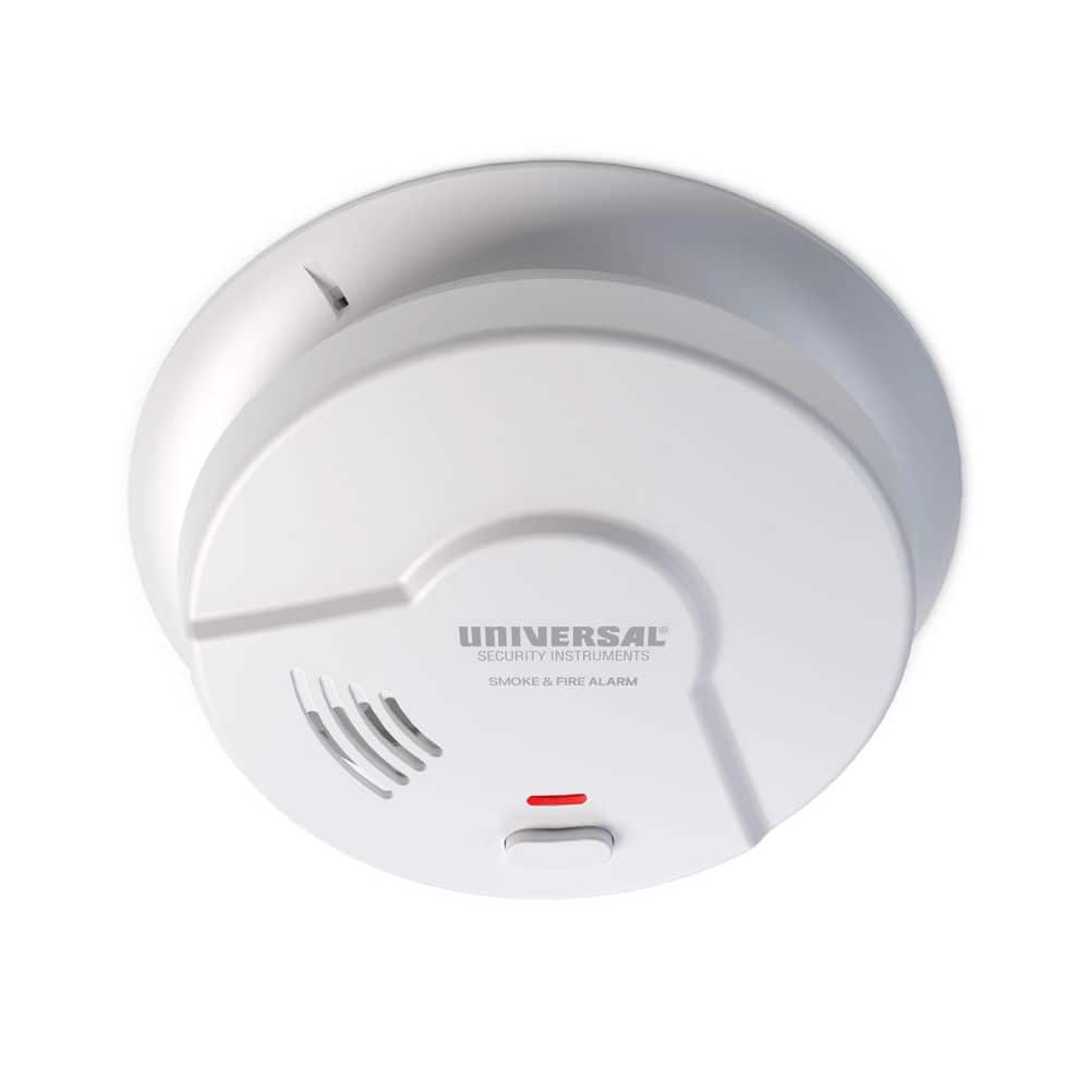 Universal Security Instruments 10-Year Battery Powered Smoke and Fire Detector with Ionization Sensor (3)
