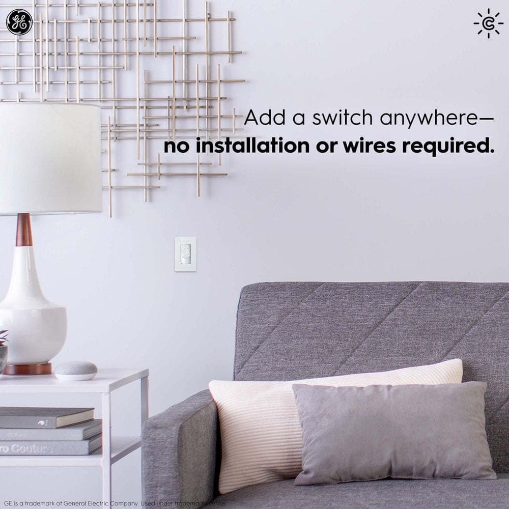 Cync Wire-Free Touch Dimmer Plus White Tones Control Smart Switch (3)