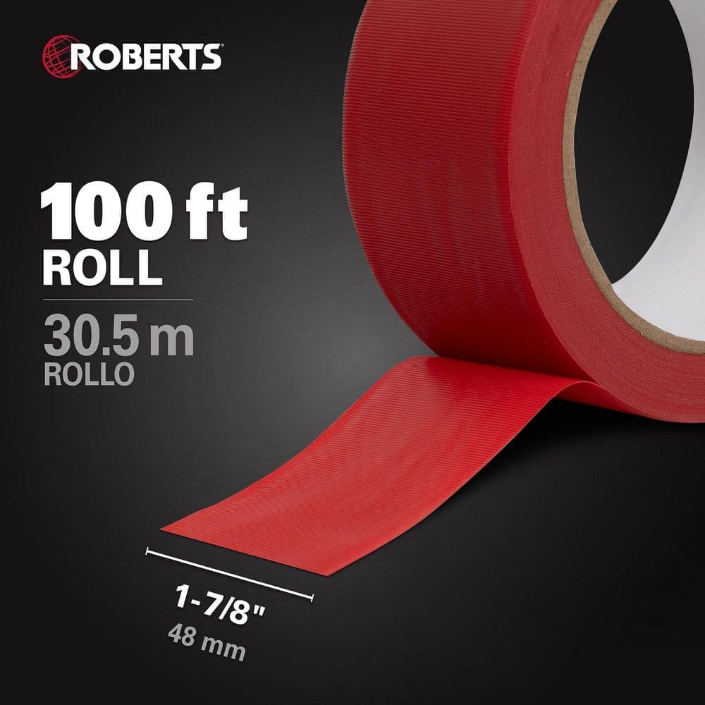 ROBERTS Seam Guard 1-7/8 in. x 100 ft. x 0.005 in. Underlayment Tape Roll (3)