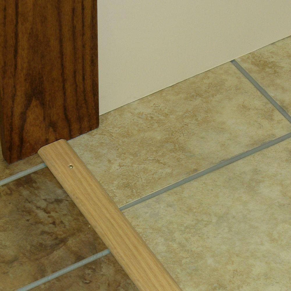 M-D Building Products Flat Top 1-3/4 in. x 47-1/2 in. Unfinished Hardwood Threshold (2)