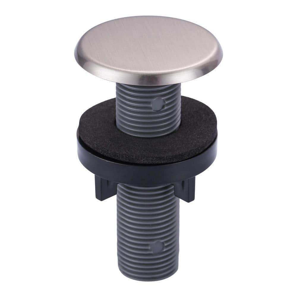 VEVETTA 1/2 in. Kitchen Sink Hole Cover in Durable Brushed Nickel (1)