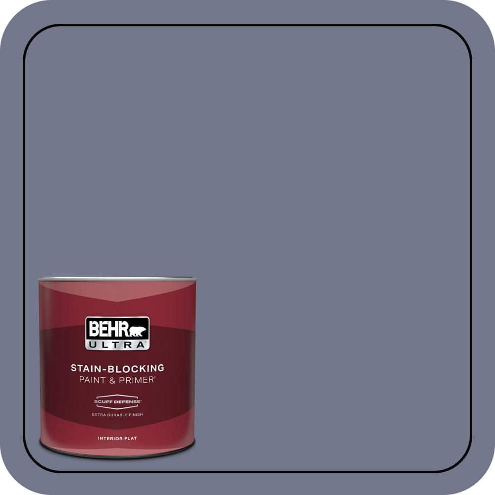 BEHR ULTRA 1 qt. #S550-5 Fantasia Extra Durable Flat Interior Paint & Primer