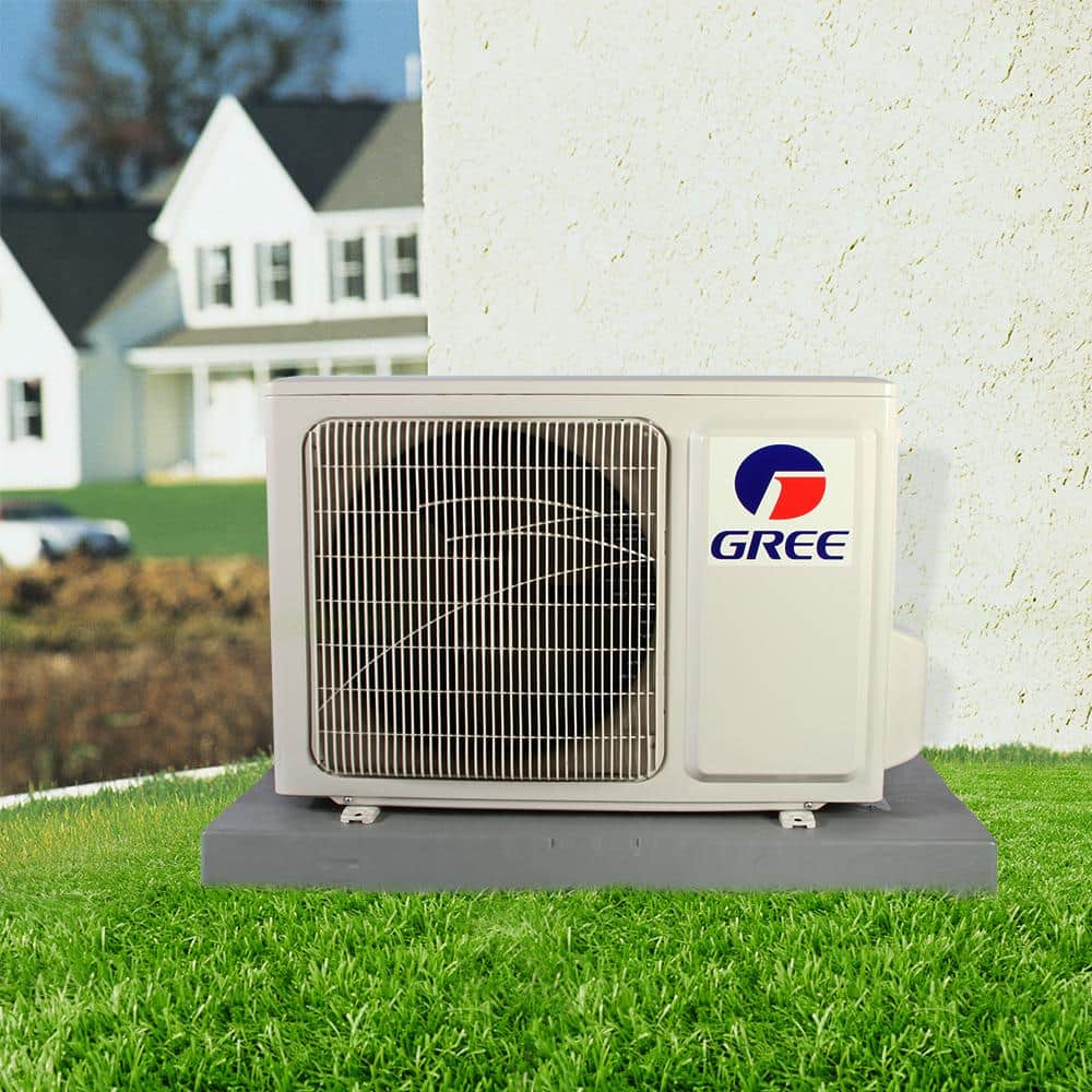 BRAMEC 18 in. x 36 in. x 3 in. HDPE Condenser Mounting Pad for Ductless Mini Split Outdoor Units (2)