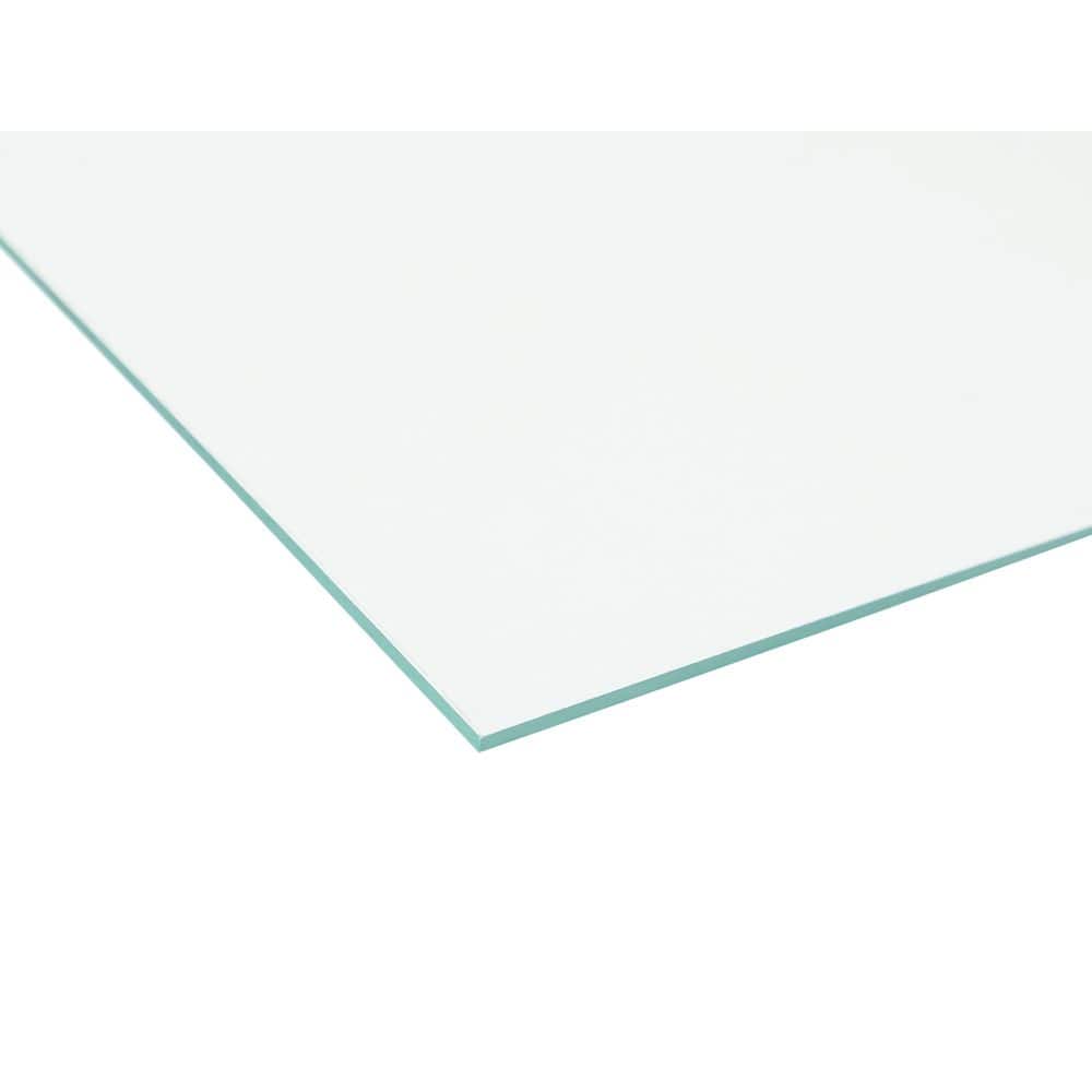 Unbranded 16 in. x 20 in. x 3/32 in. Clear Glass