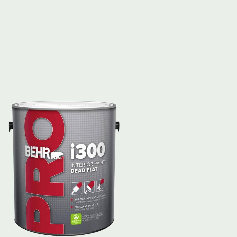 BEHR PRO 1 gal. #PPL-36 Cool Reflection Dead Flat Interior Paint