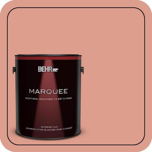BEHR PREMIUM PLUS #210D-4 Medium Terracotta Enamel Low Odor & Primer (3)