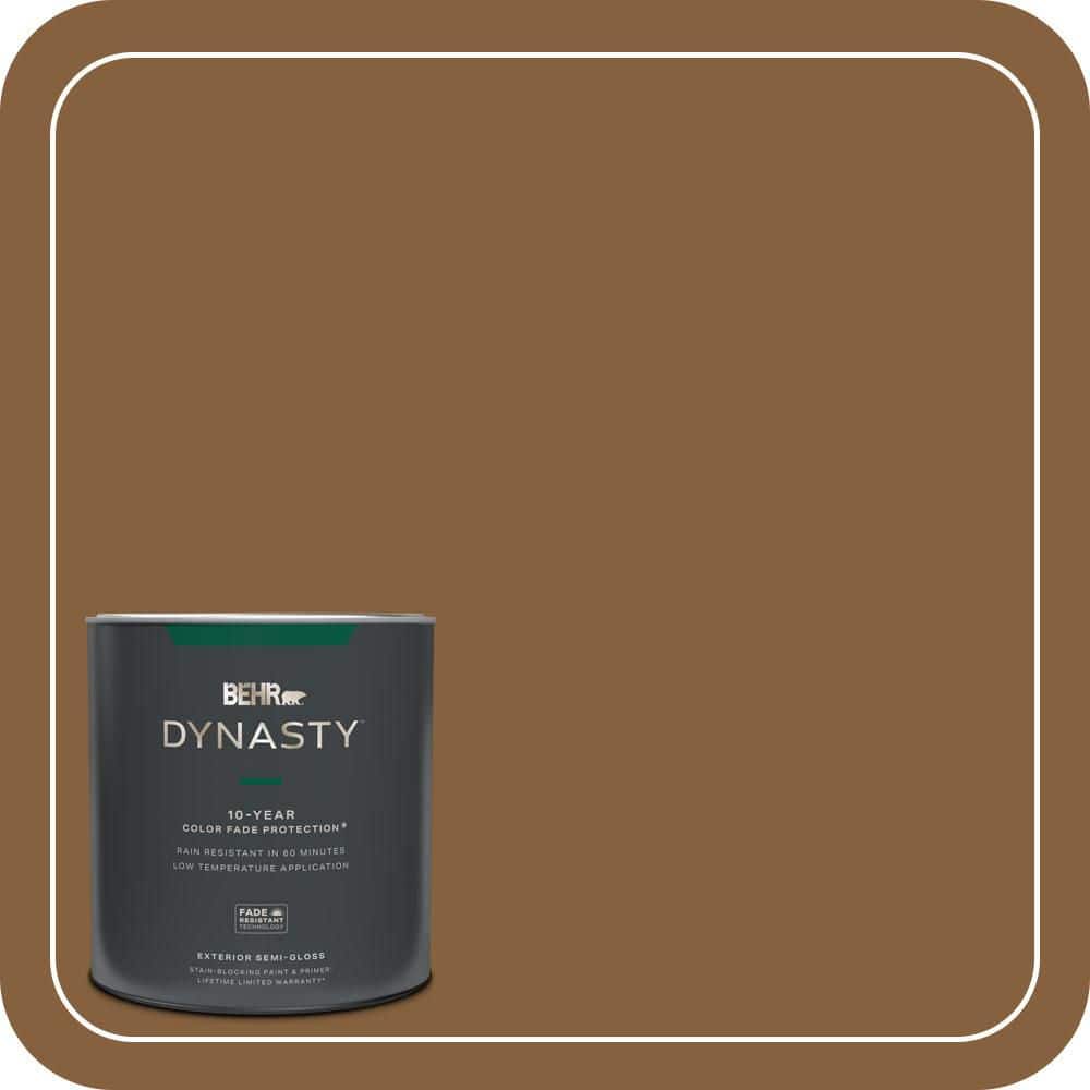 BEHR DYNASTY 1 qt. #PPU4-18 Spice Bazaar Semi-Gloss Exterior Stain-Blocking Paint & Primer