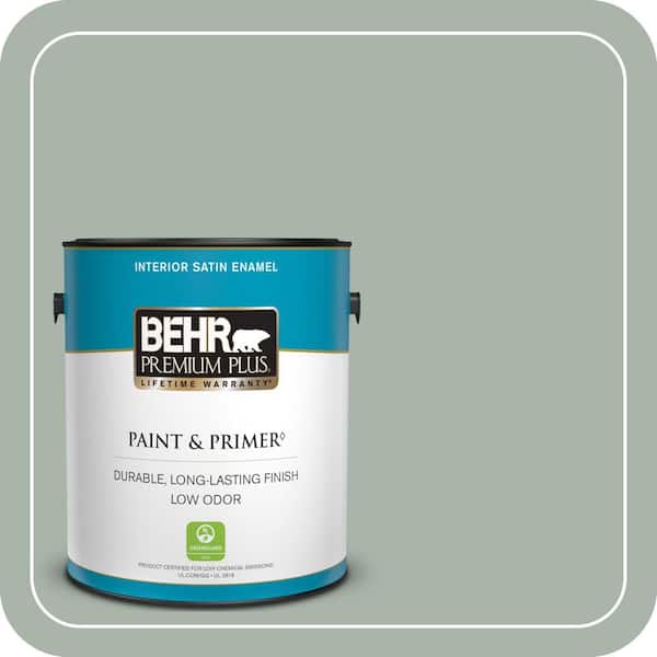BEHR PREMIUM PLUS #BXC-38 Alpine Air Enamel & Primer Color Sample (4)