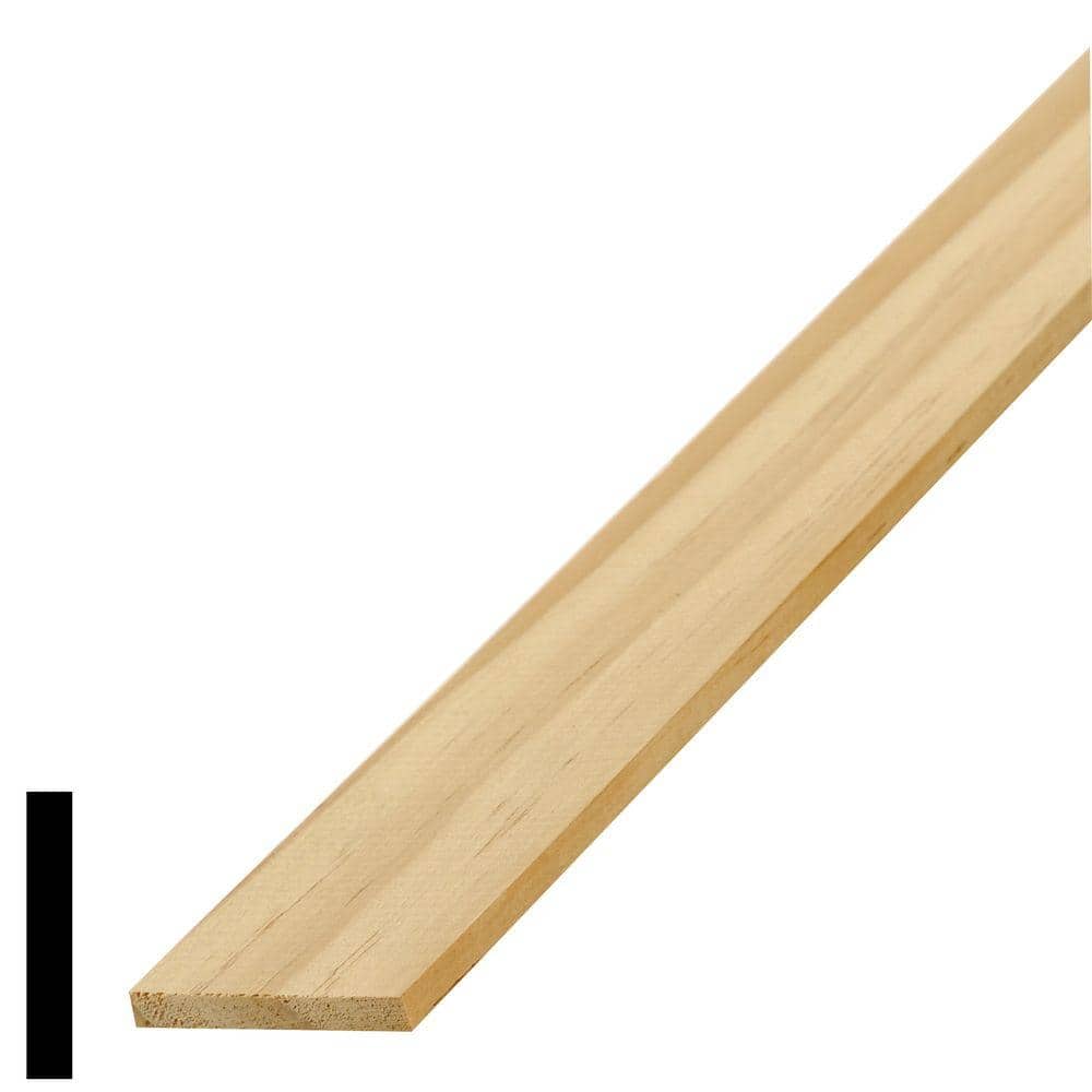 Alexandria Moulding LWM 265 1/4 in. x 1-11/16 Pine Lattice Molding