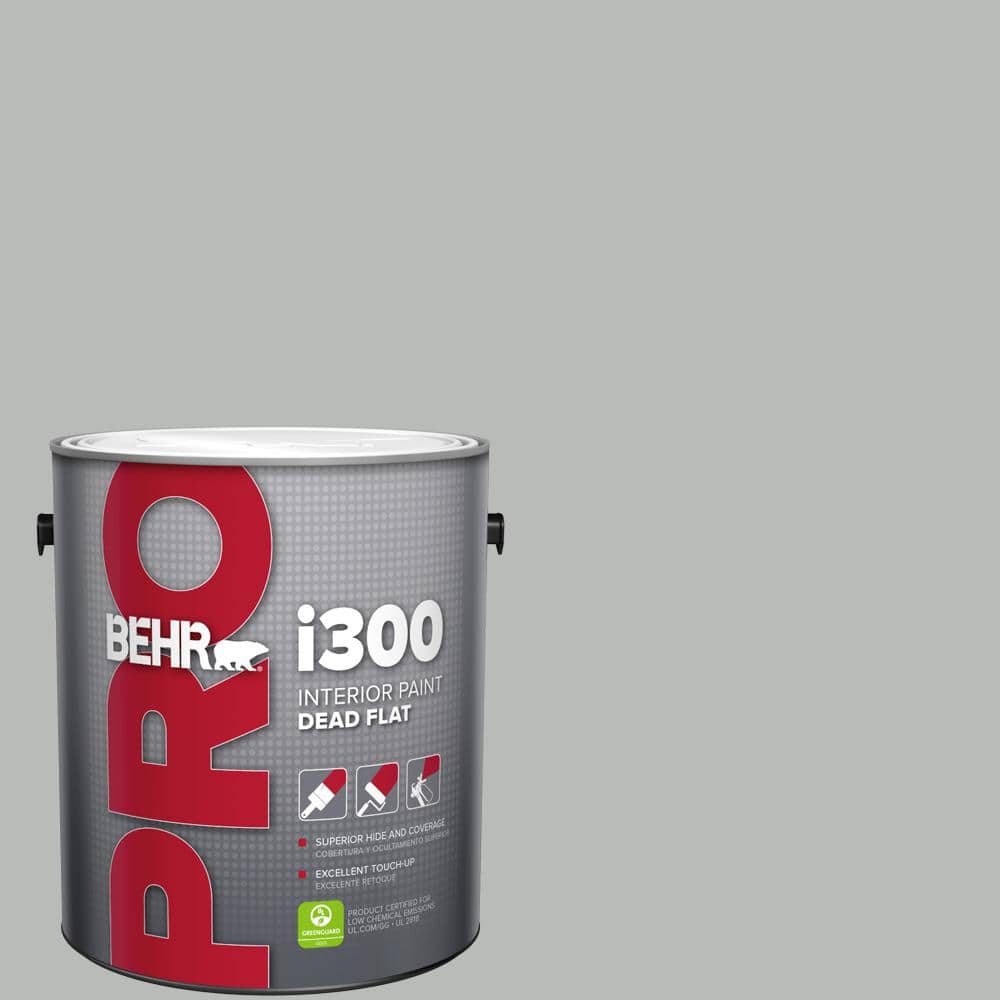 BEHR PRO 1 gal. #T18-19 Quiet Time Dead Flat Interior Paint