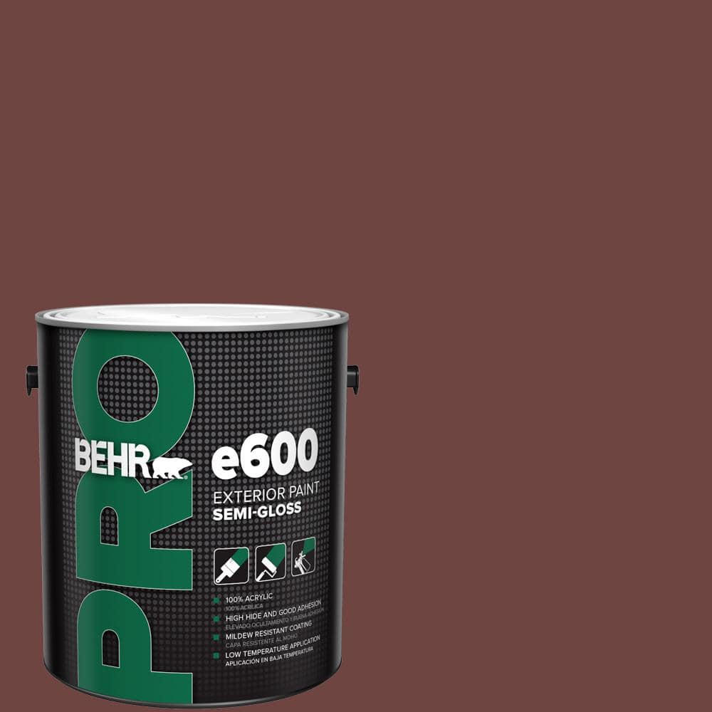 BEHR PRO 1 gal. #S-G-710 Hawaiian Cinder Semi-Gloss Exterior Paint