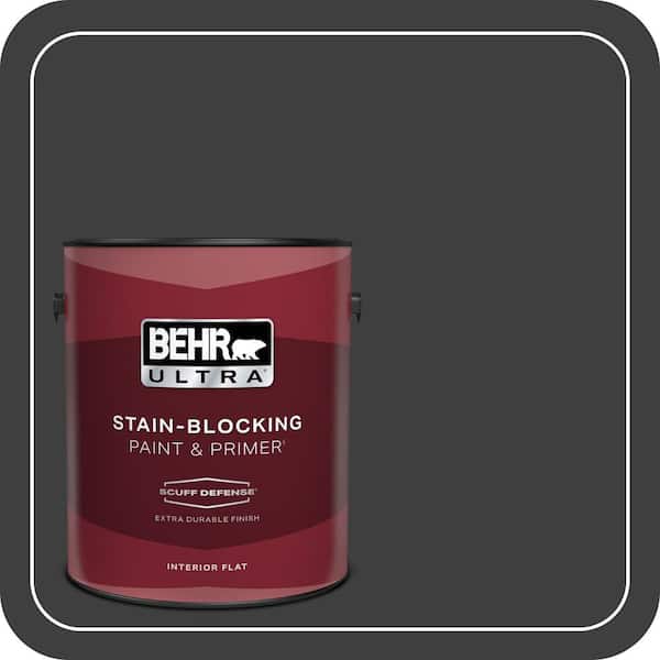 BEHR PREMIUM PLUS #770F-7 Beluga Enamel Interior/Exterior Paint & Primer Color Sample (3)