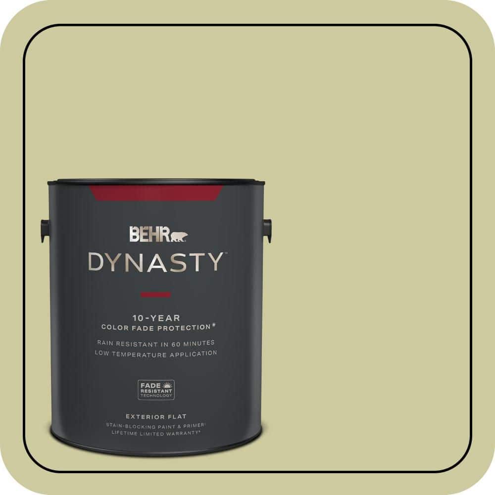 BEHR DYNASTY 1 gal. #MQ4-41 Anjou Pear Flat Exterior Stain-Blocking Paint & Primer