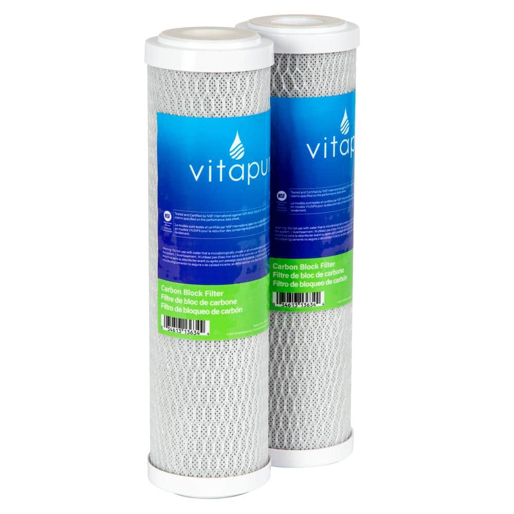 VITAPUR Under-Sink Replacement Water Filter Cartridge Kit for PUN1FS and PUN3RO (1)