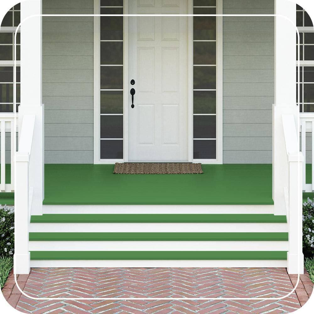 BEHR PREMIUM #M390-6 Textured Low-Lustre Enamel Interior/Exterior Porch and Patio Anti-Slip Floor Paint (2)