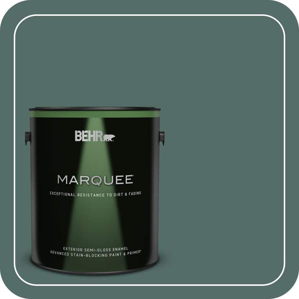 BEHR MARQUEE 1 gal. #MQ6-39 Chelsea Garden Semi-Gloss Enamel Exterior Paint & Primer