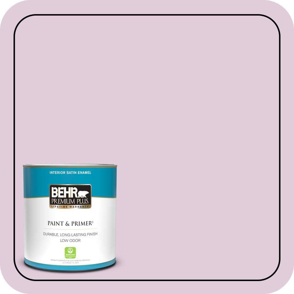 BEHR PREMIUM PLUS #M110-2 Cassia Buds Enamel Low Odor & Primer (1)