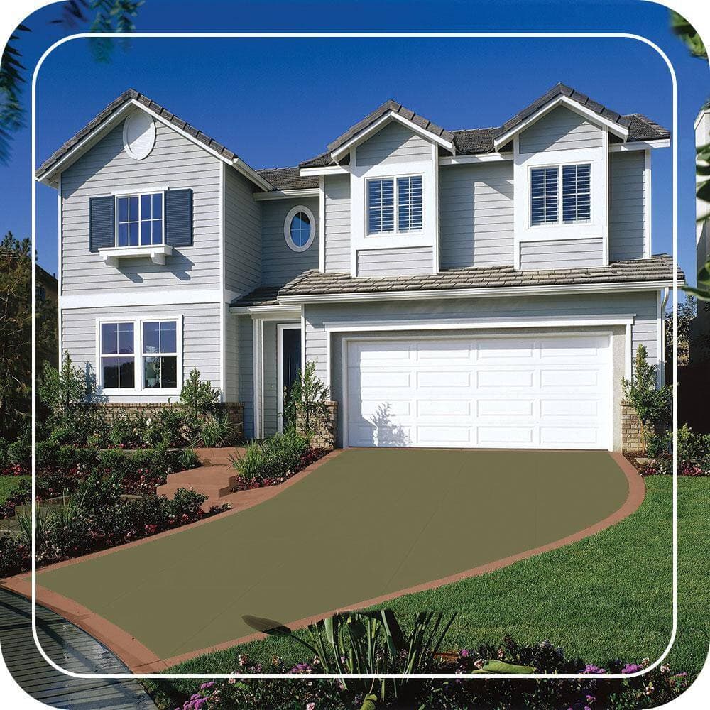 BEHR PREMIUM #S370-6 Self-Priming 1-Part Epoxy Satin Interior/Exterior Concrete and Garage Floor Paint (3)