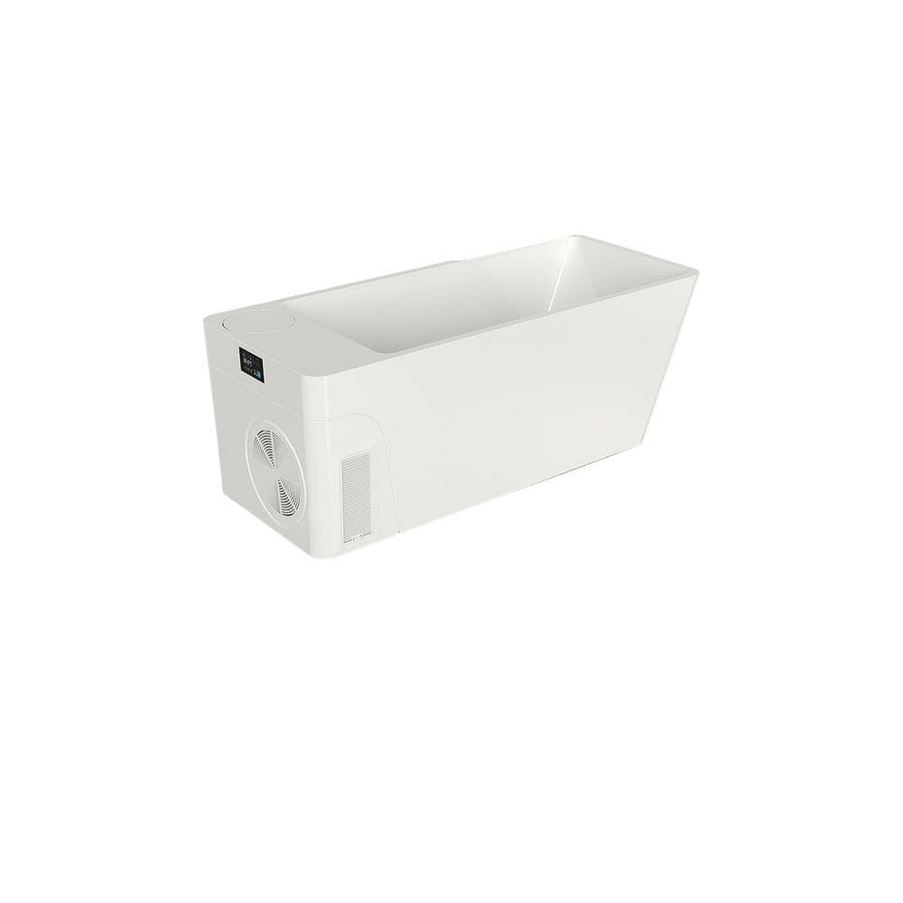 SJ STAR&JANE 77 in. x 32 in. Rectangular Whirlpool Bathtub With Heated and cooling with Drain in White (1)