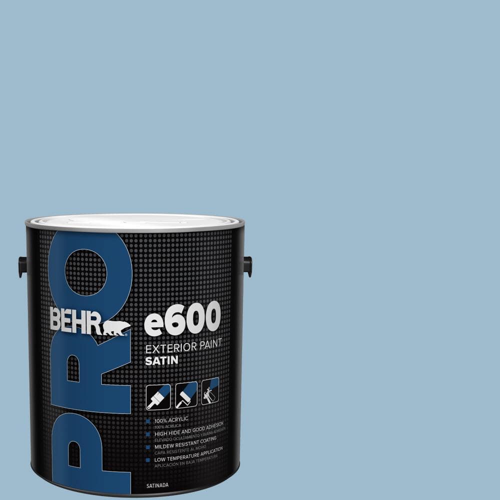 BEHR PRO 1 gal. #S500-3 Partly Cloudy Satin Exterior Paint