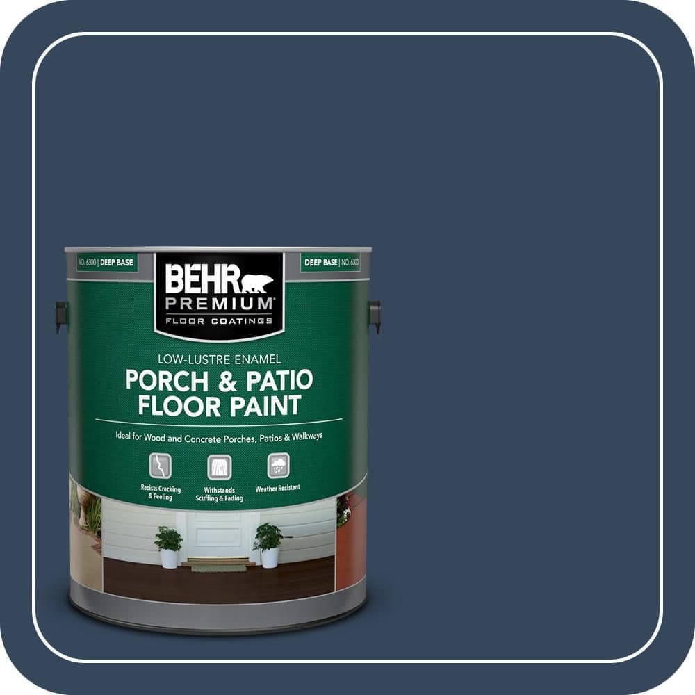 BEHR PREMIUM #MQ5-54 Textured Low-Lustre Enamel Interior/Exterior Porch and Patio Anti-Slip Floor Paint (1)