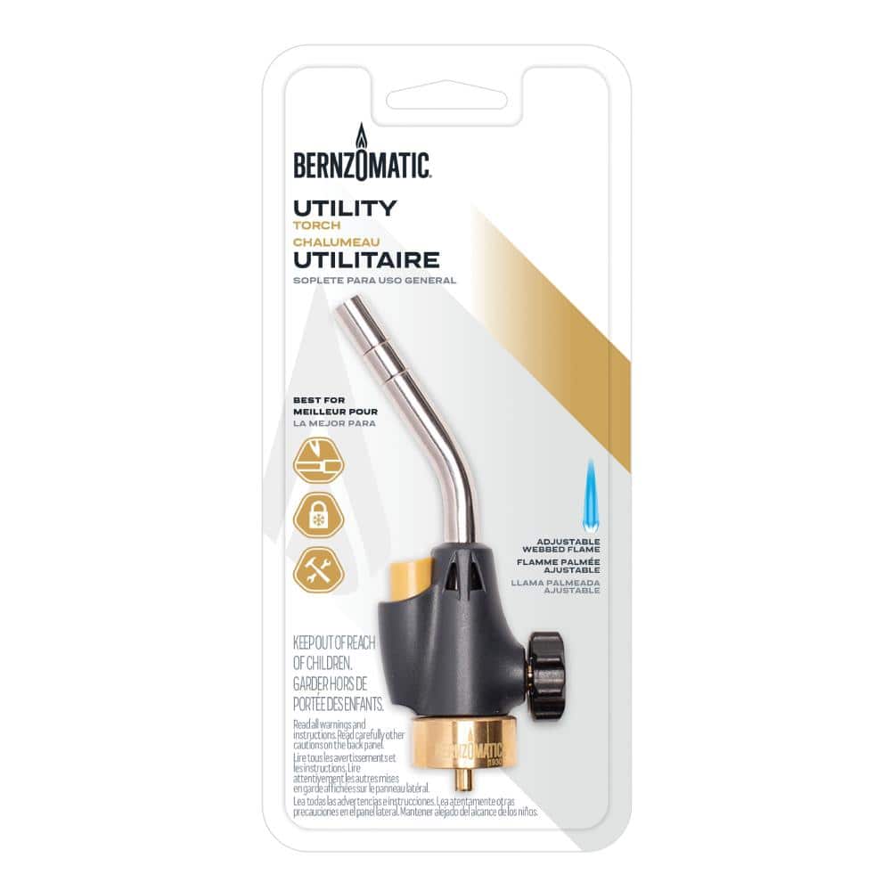 Bernzomatic Propane Gas Torch Head with Adjustable Flame (4)