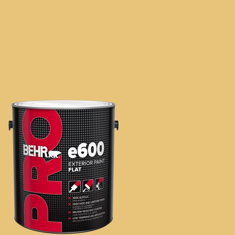 BEHR PRO 1 gal. #MQ4-13A Celebration Flat Exterior Paint