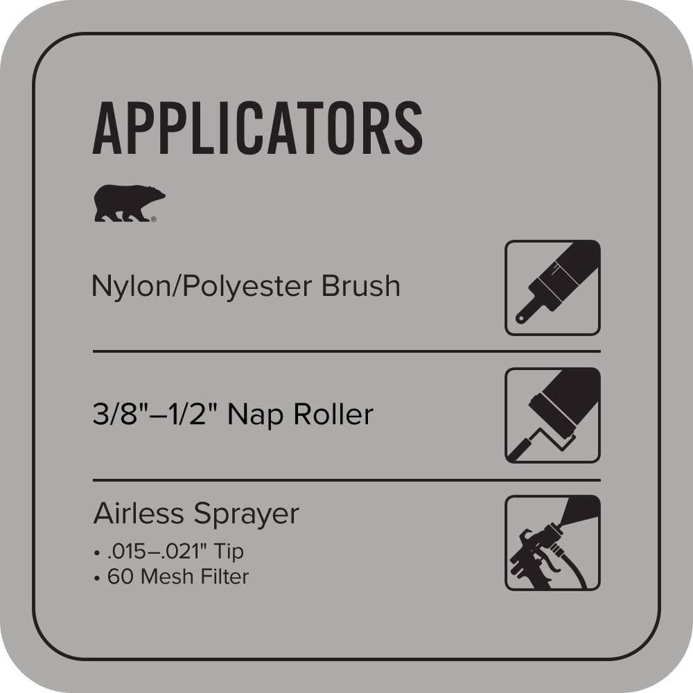 BEHR PREMIUM 1 gal. #MS-81 Crater Gray Low-Lustre Enamel Interior/Exterior Porch and Patio Floor Paint (4)